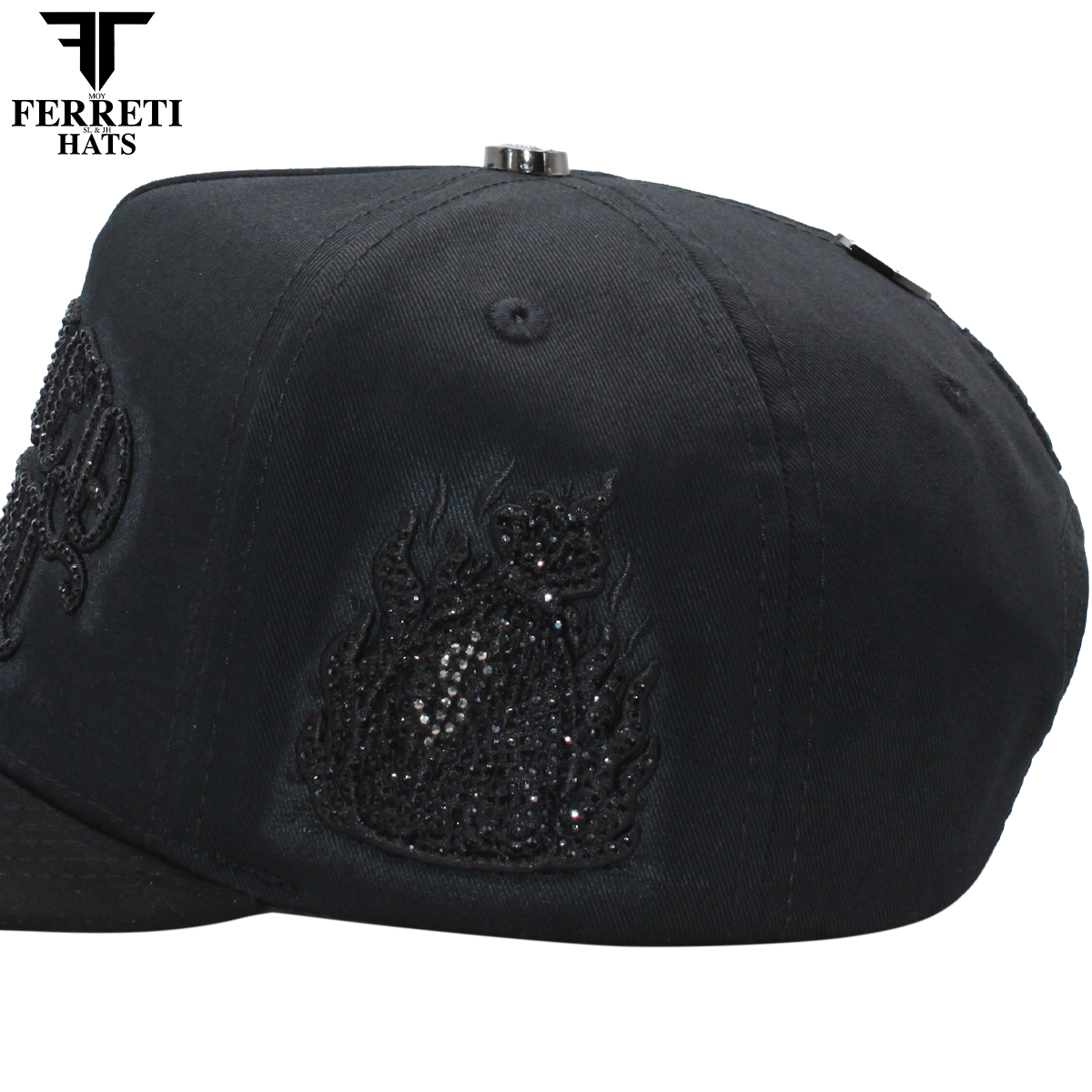 FERRETI HATS PREMIUM FT229 Money  Baseball Cap For Men