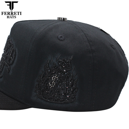 FERRETI HATS PREMIUM FT229 Money  Baseball Cap For Men