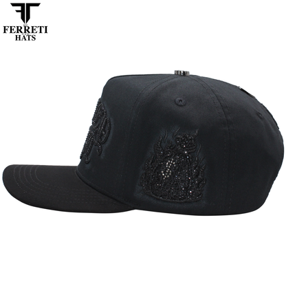 FERRETI HATS PREMIUM FT229 Money  Baseball Cap For Men