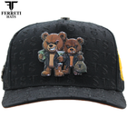 FERRETI HATS PREMIUM FT234 Bad Bears Guanted Baseball Cap For Men