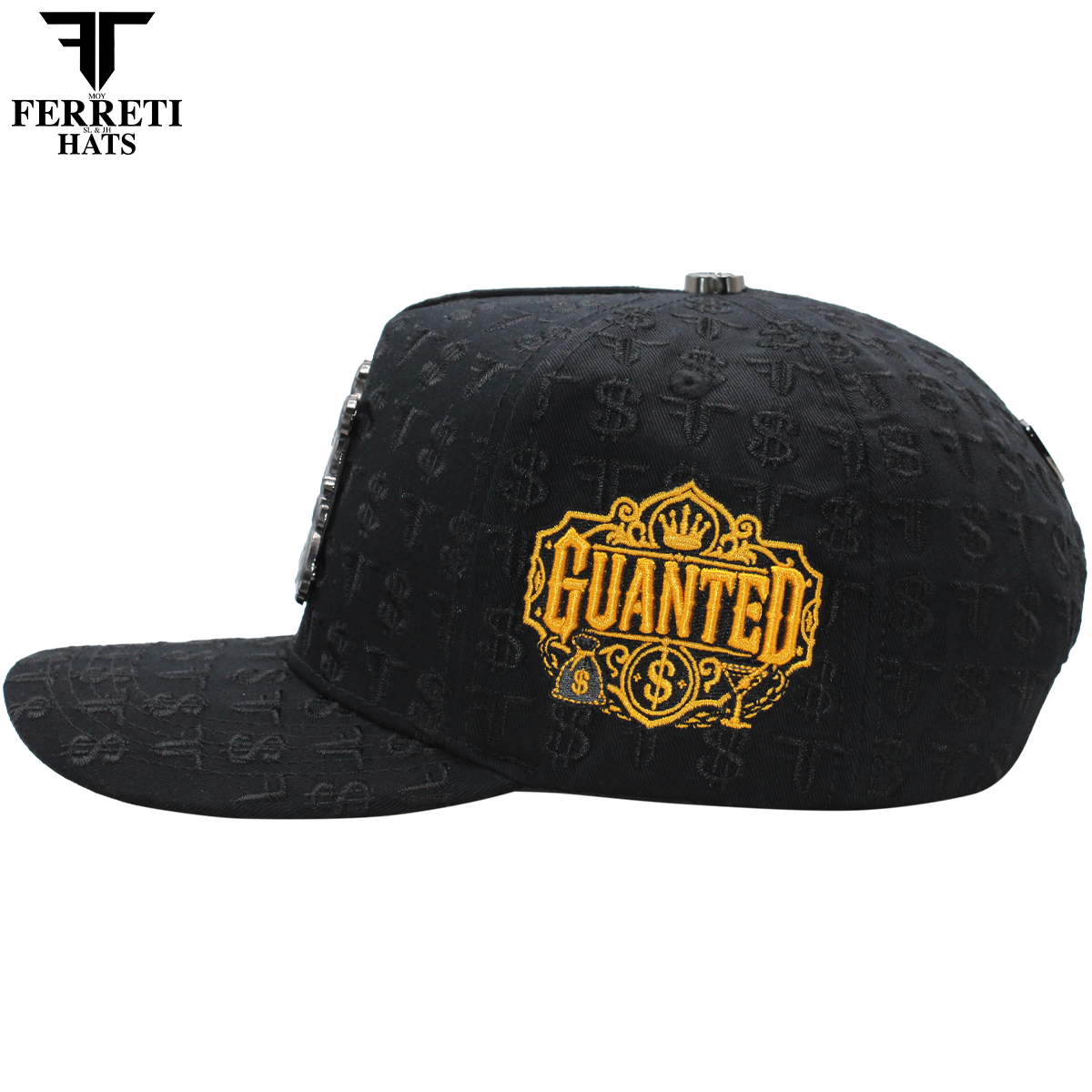FERRETI HATS PREMIUM FT234 Bad Bears Guanted Baseball Cap For Men