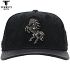 FERRETI HATS PREMIUM FT235 Dark Horse Baseball Cap For Men