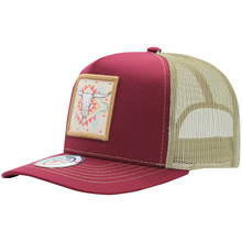 Cargar imagen en el visor de la galería, Gorra Vaquera CULIACÁN FERRETI FT46 Wine
