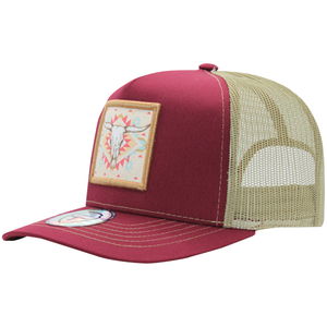 Gorra Vaquera CULIACÁN FERRETI FT46 Wine