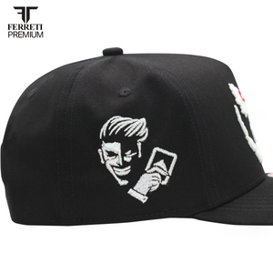 Culiacan EL Wason GLOW Negro Gorra Ferreti