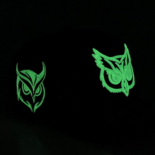 Cargar imagen en el visor de la galería, Culiacan EL Buho GLOW Negro Gorra Ferreti
