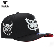 Cargar imagen en el visor de la galería, Culiacan EL Buho GLOW Negro Gorra Ferreti
