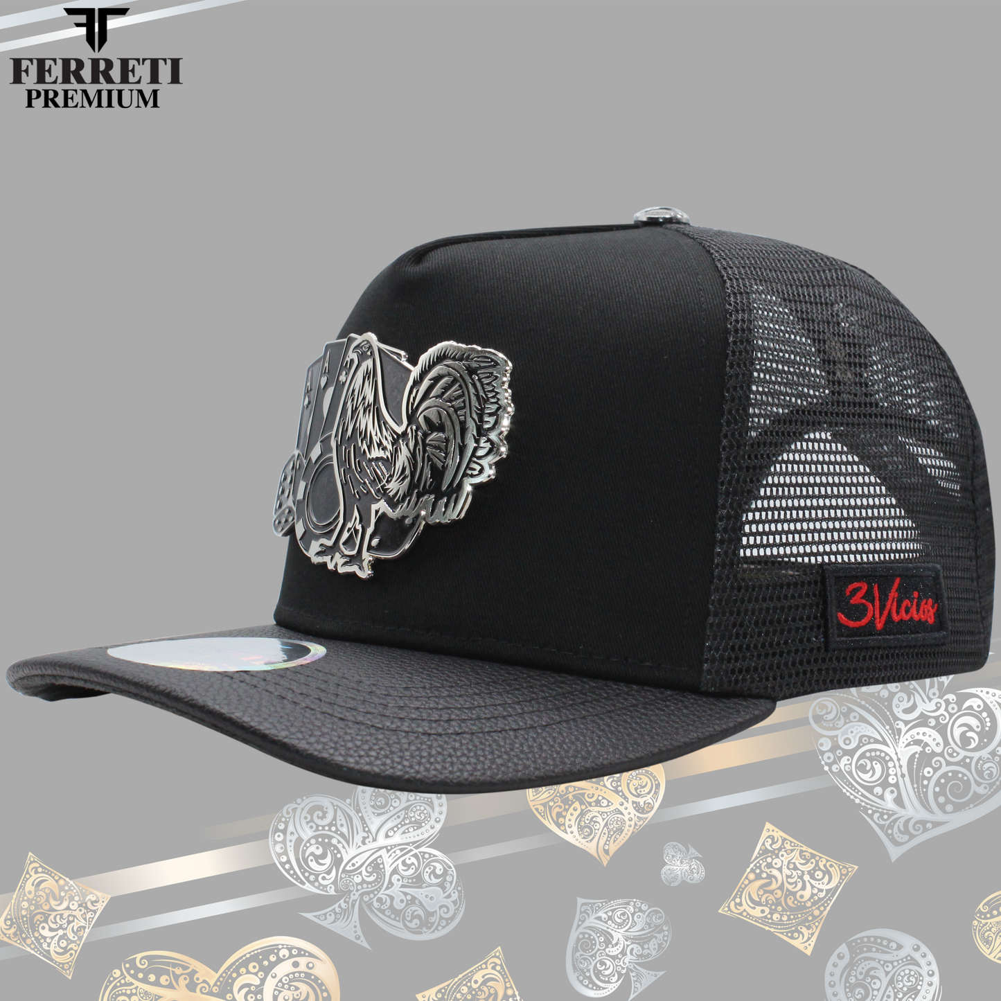 Pack 3 Gorras - Mr Gallo Deluxe - FERRETI HATS PREMIUM
