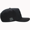 FERRETI HATS PREMIUM FT86BB Los 3 Vicios Black on Black Baseball Cap For Men