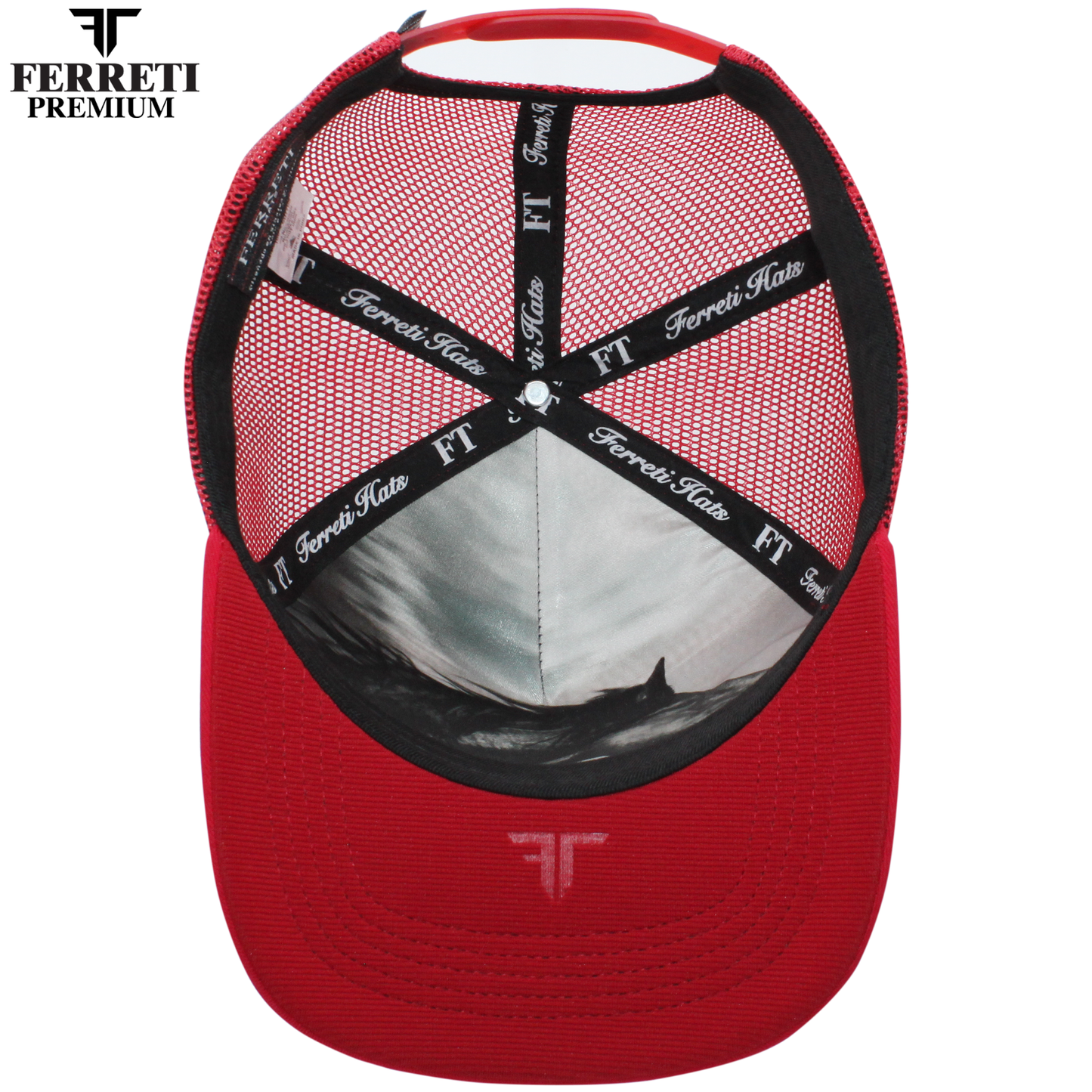 FERRETI HATS PREMIUM FT90M ROJO