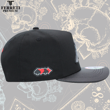 Cargar imagen en el visor de la galería, Gorra FERRETI “Full Bones Negro” FT95 PREMIUM
