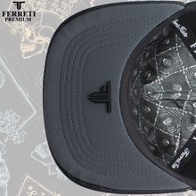 Cargar imagen en el visor de la galería, Gorra FERRETI “Full Bones Negro” FT95 PREMIUM
