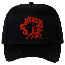 Cargar imagen en el visor de la galería, JC Hats University of Live CURVED Black
