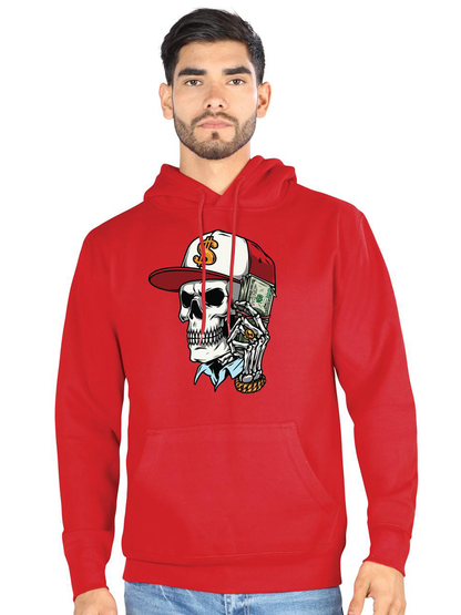 FERRETI HATS Cotton Hoodie Calavera with Iconic Skull Design