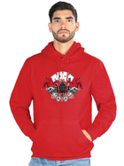 FERRETI HATS Cotton Hoodie Joker with Iconic Joker Design