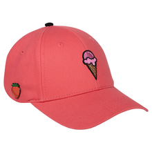 Cargar imagen en el visor de la galería,  Gorra JC HATS Ice Cream Curve Pink Dama
