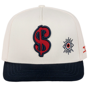 JC Hats Cash Money Beige Navy