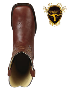 Bota Rodeo Ferreti para Caballero PULL-1 Pull Up Shedron