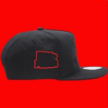 Cargar imagen en el visor de la galería, Culiacan La Pantera Bordado Negro FT68 Gorra Ferreti Vicera Plana
