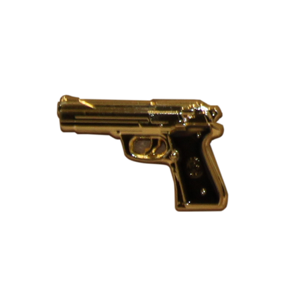 Ferretti Gold Pistol Pin