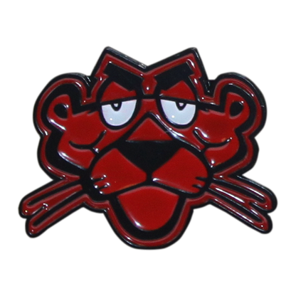 FERRETI Red Panther Pin