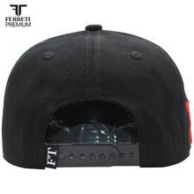 Cargar imagen en el visor de la galería, Culiacan EL Buho GLOW Negro Gorra Ferreti
