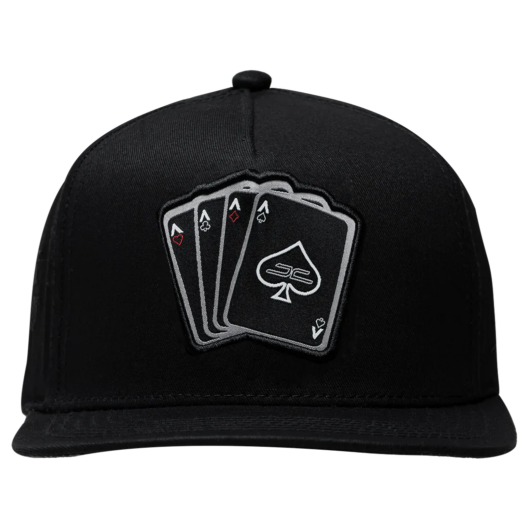 Gorra JC HATS Poker Camo Black