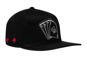 Gorra JC HATS Poker Camo Black