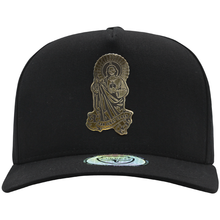 Cargar imagen en el visor de la galería, Gorra Negra Culiacán San Juditas FT39  con patch color oro
