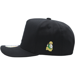 Gorra Negra Culiacán San Juditas FT39  visera semicurva