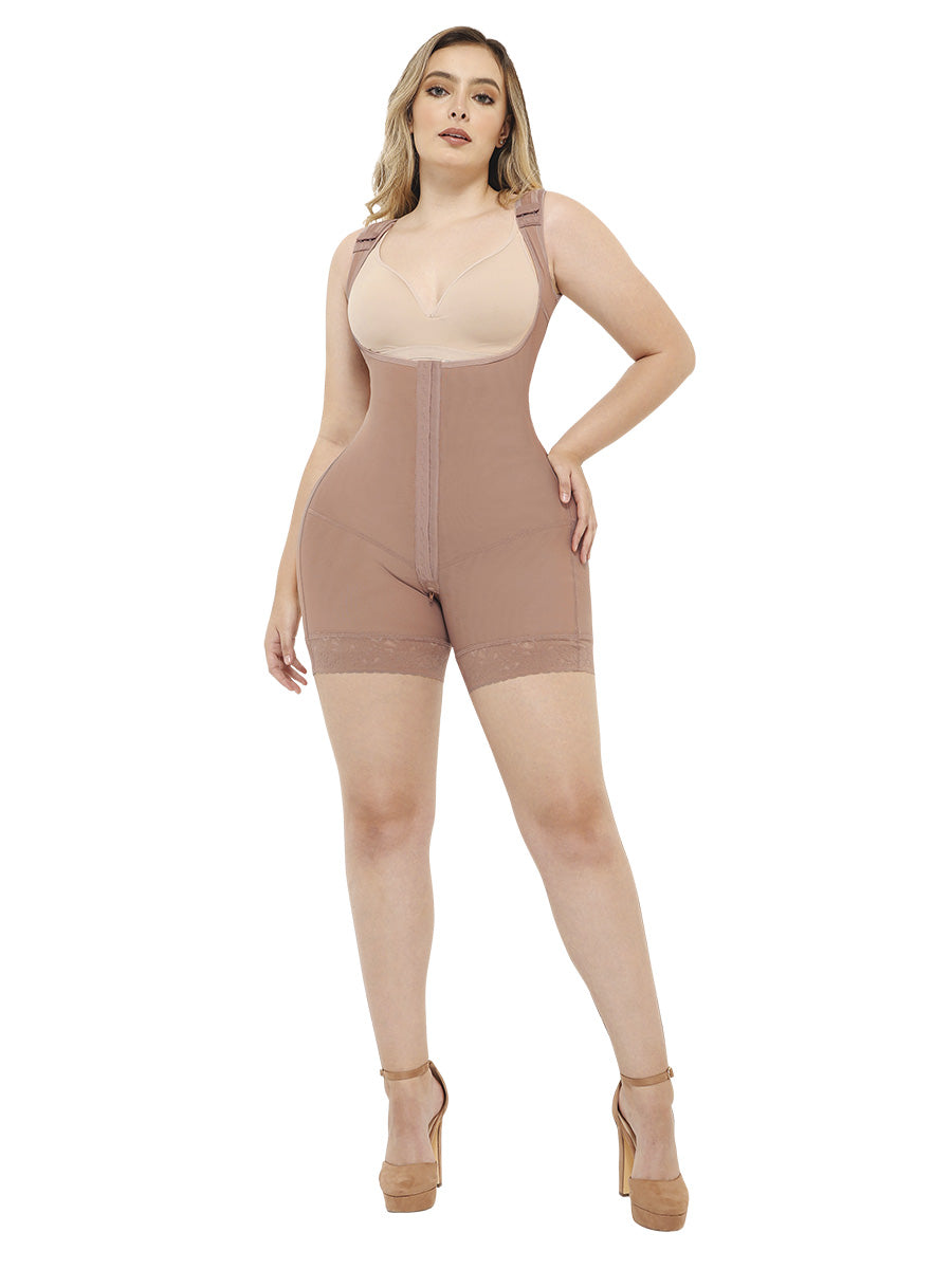 FAJA COLOMBIANA H-EVOLUTION Moldeador Pierna Corta Estilo C2219 CURVEEZ