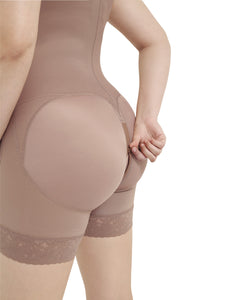 FAJA COLOMBIANA H-EVOLUTION Moldeador Pierna Corta Estilo C2219 CURVEEZ