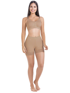 FAJA COLOMBIANA SHORT MEDIA PIERNA Estilo FU101 MARIA E