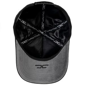 JC Hats University of Live CURVED Black