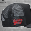 Ferreti Hats PREMIUM FT83M black Mr. Gallo Gorra con Maya