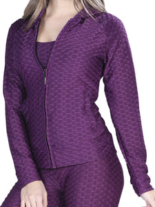 Set Sport Anticelulitis de Chamarra, Pantalón y Blusa ESTILO 31181