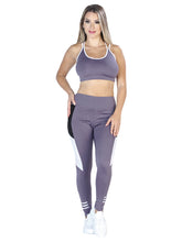 Cargar imagen en el visor de la galería, Set Sport de Chamarra Pantalón y Blusa CODIGO 31187
