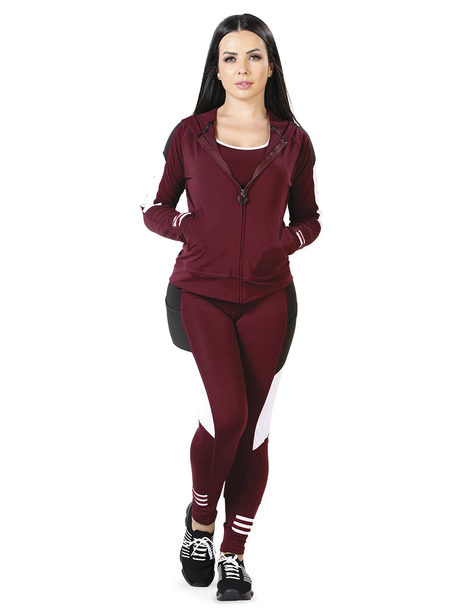 Set Sport de Chamarra Pantalón y Blusa CODIGO 31187