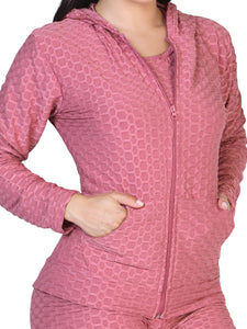 Set Sport Anticelulitis de Chamarra, Pantalón y Blusa ESTILO 3509