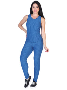 Set Sport Anticelulitis de Chamarra, Pantalón y Blusa ESTILO 3509