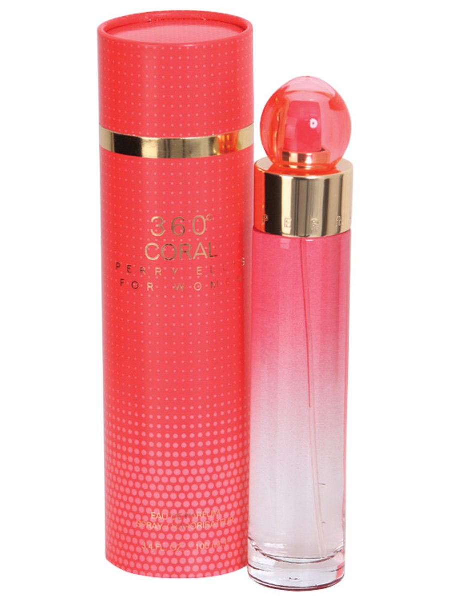 Perfume for Women PERRY ELLIS * 360° CORAL 3.4 OZ EDP SPRAY