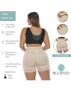 ELA SHORT BCURVED Hecho en Colombia CODIGO 7084