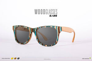 Wood Glasses 100% Wood Frame Polarized Flex Hinge BN-BLUEBAY - PARKWAY FASHION  by  Moda a tu Estilo