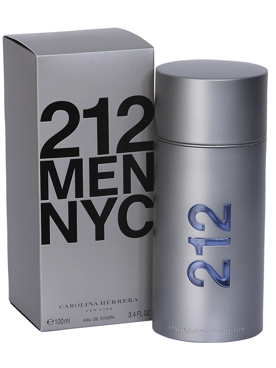 Perfume para Caballero CAROLINA HERRERA * 212  MEN 3.4 OZ EDT SPRAY