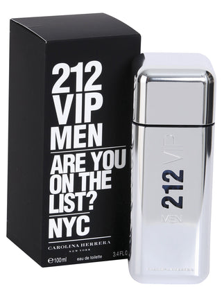 Perfume para Caballero CAROLINA HERRERA * 212 VIP MEN 3.4 OZ EDT SPRAY