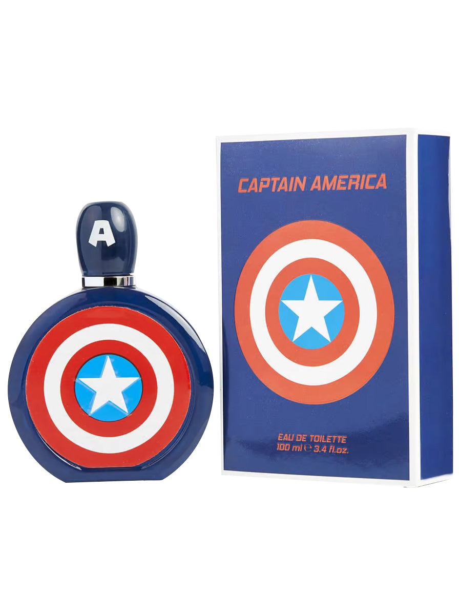 Captain America Blue Marvel Boys' Perfume 3.4 Oz