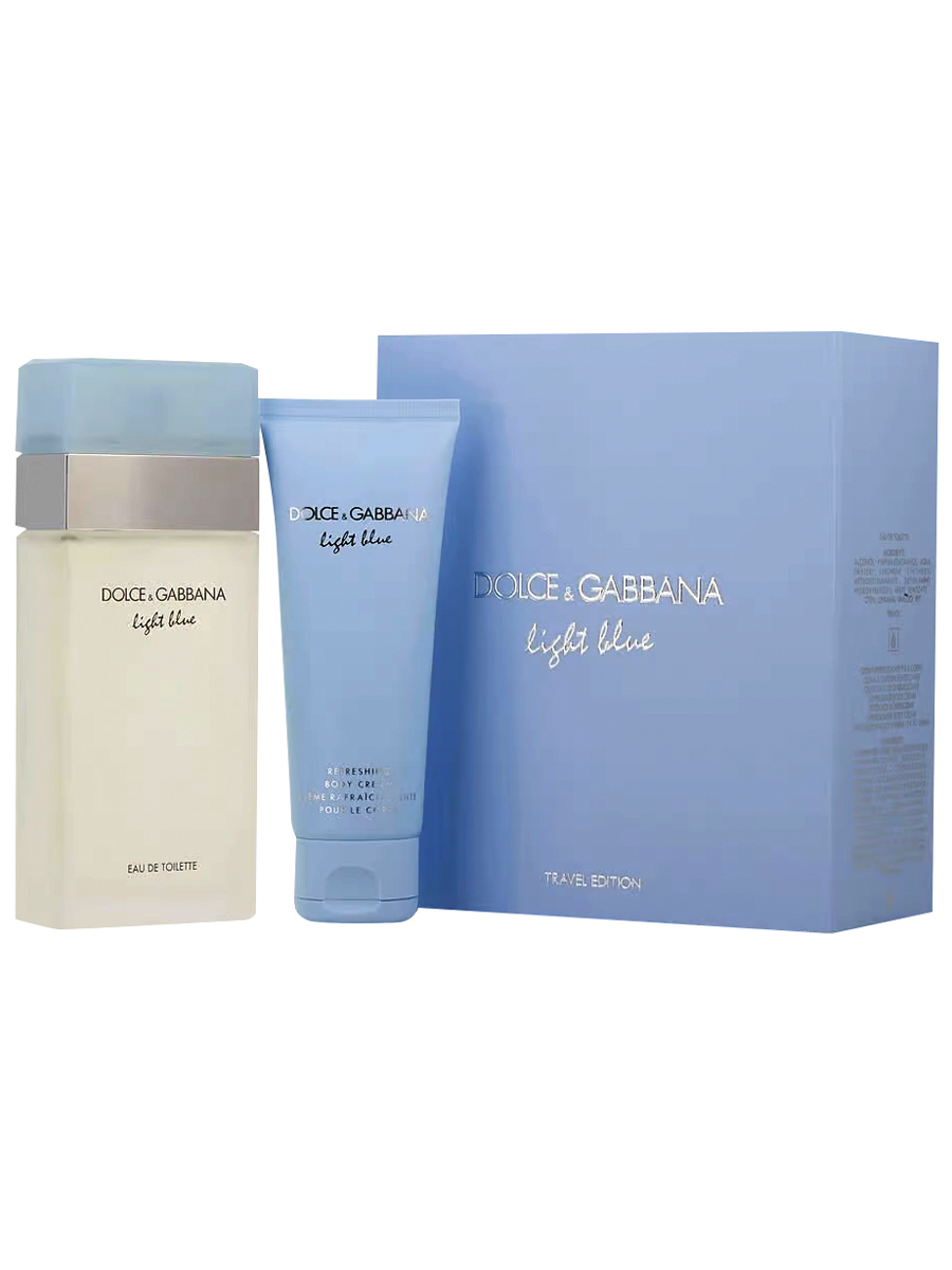 Set for Women DOLCE &amp; GABBANA * SET LIGHT BLUE DAMA 3.3 OZ EDT SPRAY